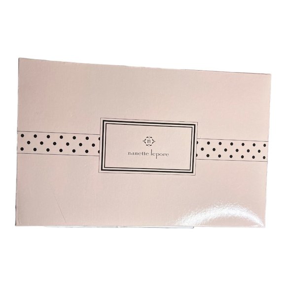 Nanette Lepore 4 pc Satchel Crossbody Pink Buffalo Check Velvet Scrunchies purse - Picture 2 of 10